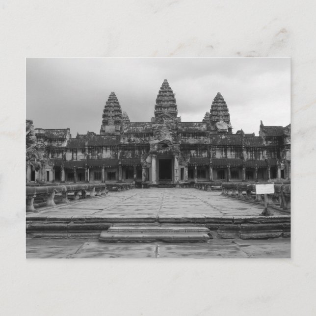 Angkor Wat&W Vykort (Framsida)