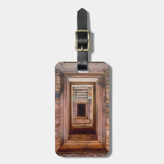 Angkor Wats ingång, Kambodja Bagagebricka (Vertikal Framsida)