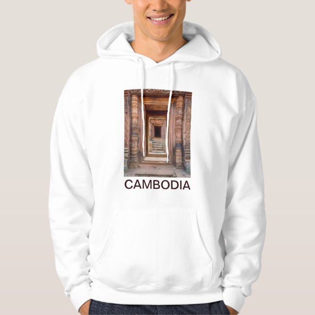 Angkor Wats ingång, Kambodja Sweatshirt (Framsida)