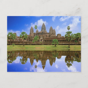 Angkor Wats tempel Kampuchea, Kambodja Vykort