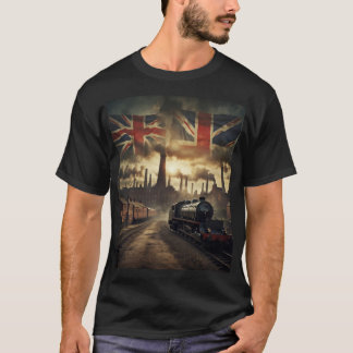 Ångkraft: Storbritanniens Industrial Dawn T Shirt