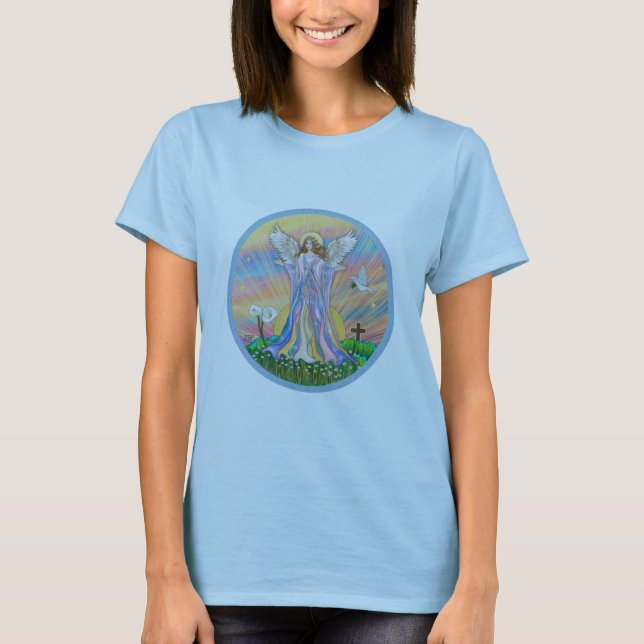 Änglablessning Tee Shirt (Framsida)