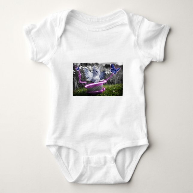 änglakatt t-shirt (Framsida)