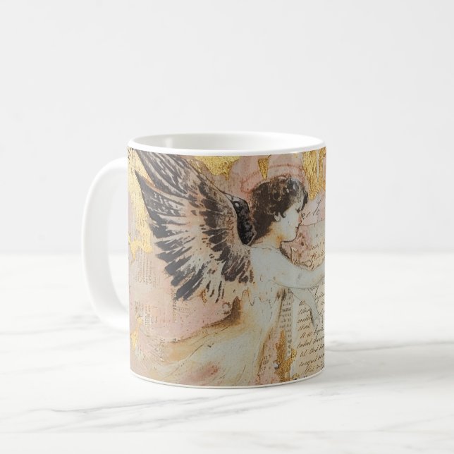 Änglakraft  kaffemugg (Framsida vänster)