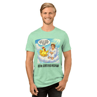 Änglakyckling i himmelsjoke t shirt