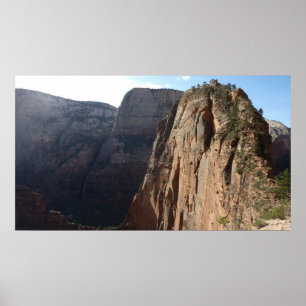 Änglalägret i Zion National Park Poster