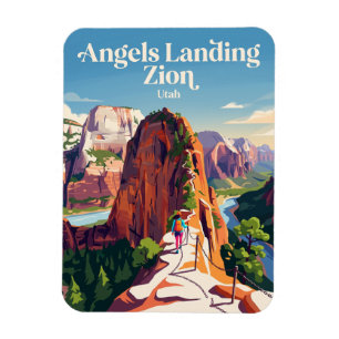 Änglalägret Zion USA Magnet