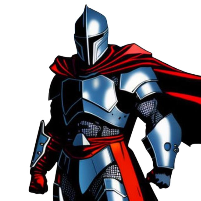 Änglalika riddare t shirt (Skapare uppladdad)