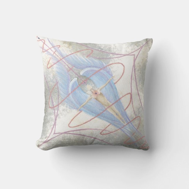 Änglalikt skydd - kudde (Framsida)