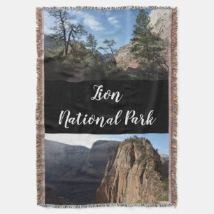 Änglandningsplatsen i Zion National Park Filt