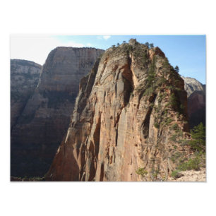 Änglandningsplatsen i Zion National Park Fototryck