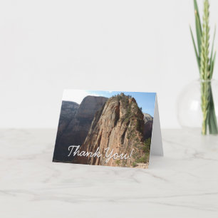 Änglandningsplatsen i Zion National Park Tack Kort