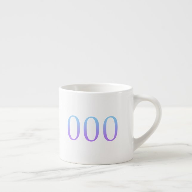 Änglanummer 000 - Enhet   Espressomugg (Höger)