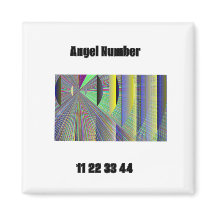 Änglanummer 11 22 33 44 Magnet