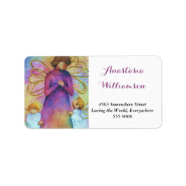 ÄNGLAR ADRESS ADRESSETIKETT