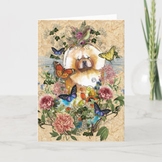 ÄNGLAR AMONG US Chow art card - medlidande vid för Helgkort