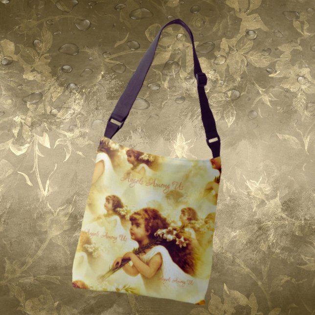 Änglar Amoung Us Crossbody Bag Axelväska (Skapare uppladdad)