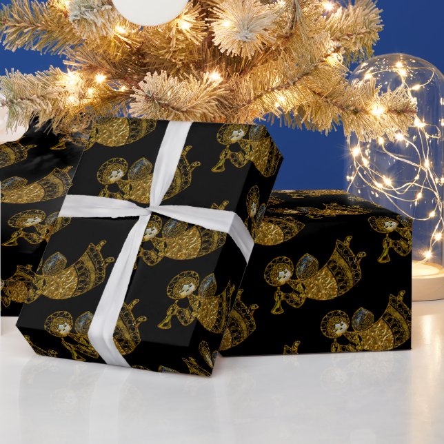 Änglar är överallt denna säsong 2-omstöpning Pappe Presentpapper (Helgdagar)