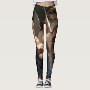 Änglar av William Adolphe Bouguereau Leggings