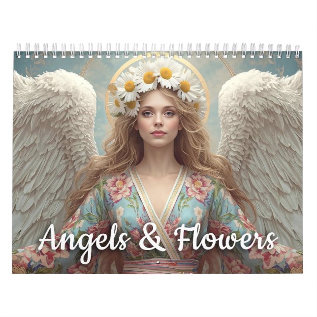 Änglar & Blommor Kalender (Omslag)