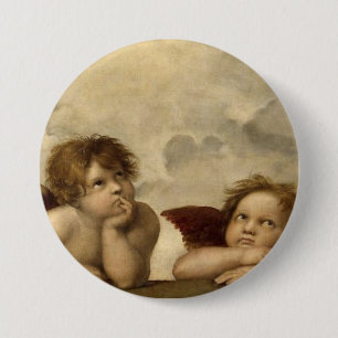 Änglar Cherubs Raphael Santi Sistine Madonna Swee Knapp