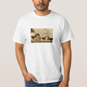 Änglar Cherubs Raphael Santi Sistine Madonna Swee T Shirt