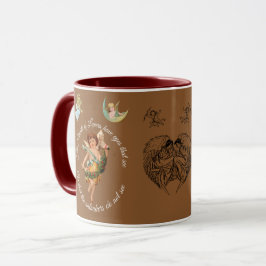 ÄNGLAR & CUPID KAFFEKOPP – SÖT KERUBDESIGN
