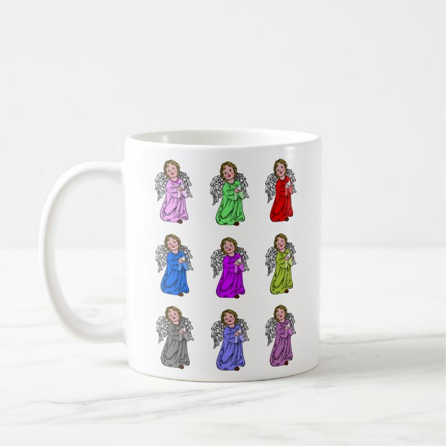 Änglar Cupider Keruber Kaffemugg (Vänster)