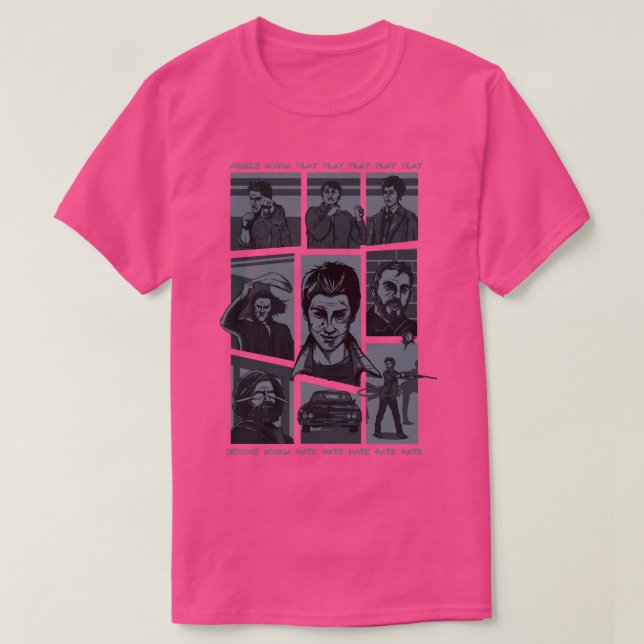 Änglar Demons T Shirt (Design framsida)