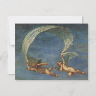 Änglar Detail från Adonis Led av Cupids av Albani