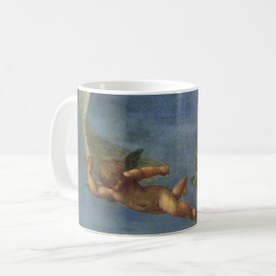Änglar detalj från Adonis lett av Cupid av Albani Kaffemugg