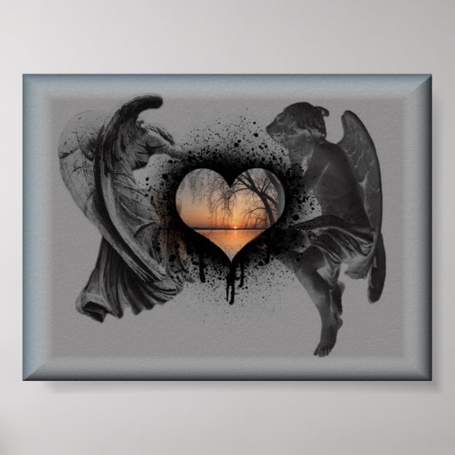 änglar dröm poster (Framsidan)