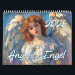 Änglar - Engel 2026 Kalender<br><div class="desc">Den här charmerande kalendern/körkortskalendern för änglar/vårdnav/änglar kalender (eller på tyska: Engelkalender) är designad för att ge romantik, andlig inspiration och glädje under hela året. Varje månad har du ett vackert änglar i blått, rosa, grönt, orange, gult, brun, lila och vit toner, strålande värme, positivitet och romantisk charm. En perfekt som...</div>