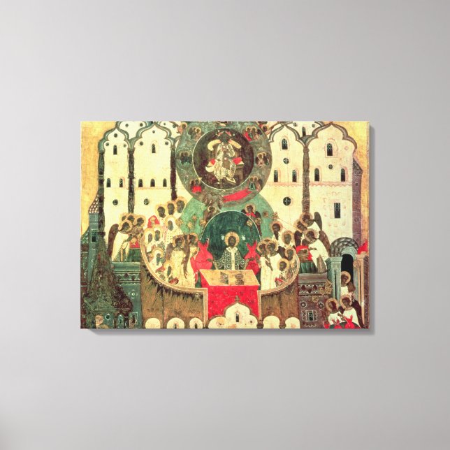 Änglar församling canvastryck (Framsida)