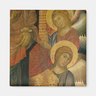 Änglar från den Santa Trinita altarpiecen Magnet