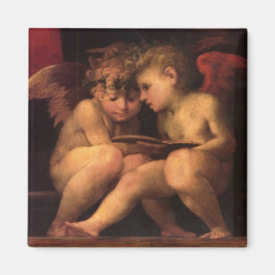 Änglar från Madonna Enthroned av Fiorentino Magnet
