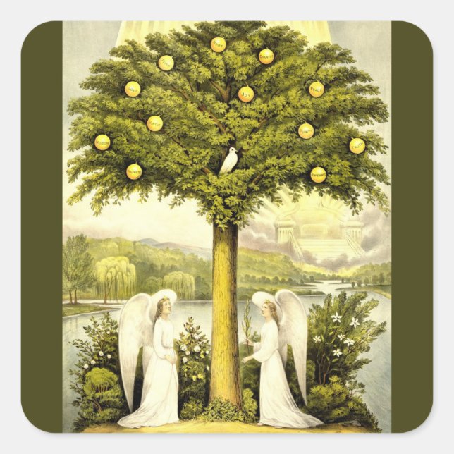 änglar gånger tidigare klistermärken (Framsida)