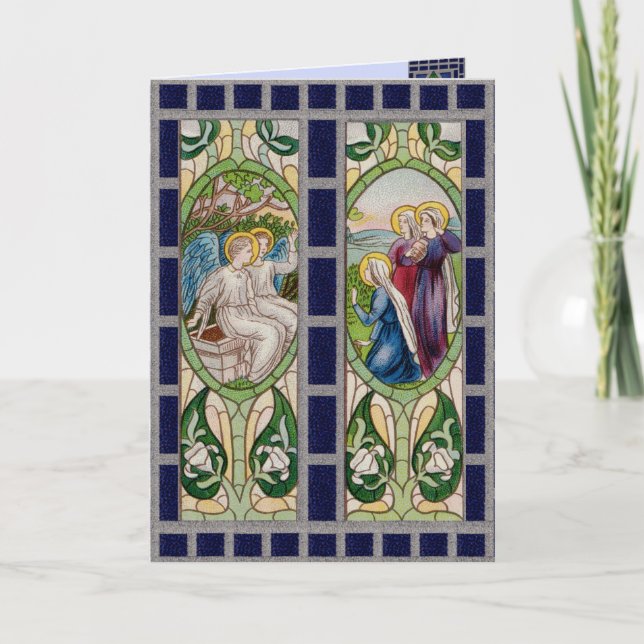 Änglar hälsar de tre Maria vid graven (RT 01) Kort (Framsida)