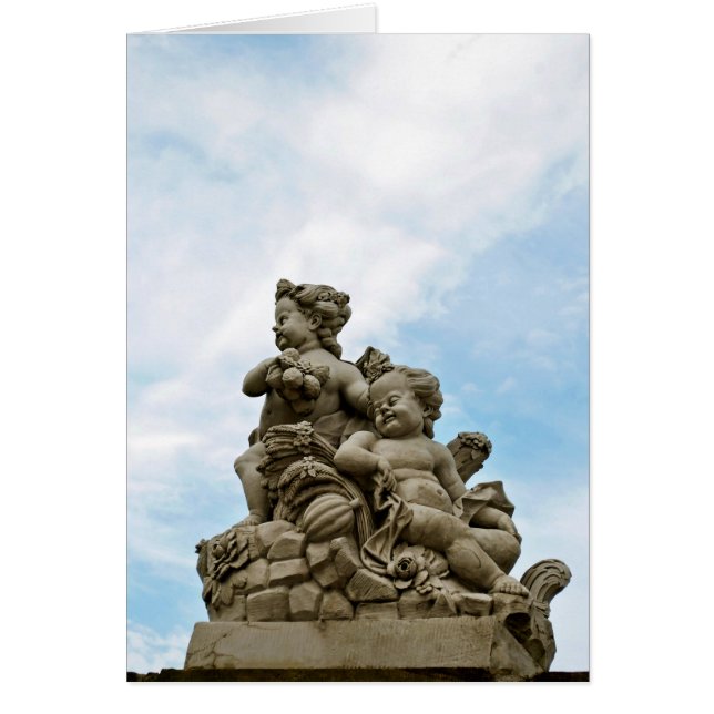 Änglar Hälsningskort (Framsidan)