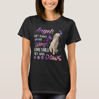 Änglar har inte alltid vingar, ibland har de dem t shirt