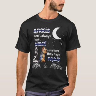 Änglar har inte alltid vingar, ibland har de t shirt