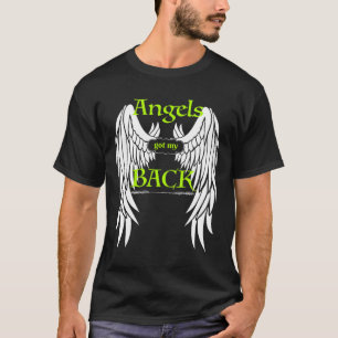 Änglar Har min    Bakgrundsinspiration Religiösa V T Shirt
