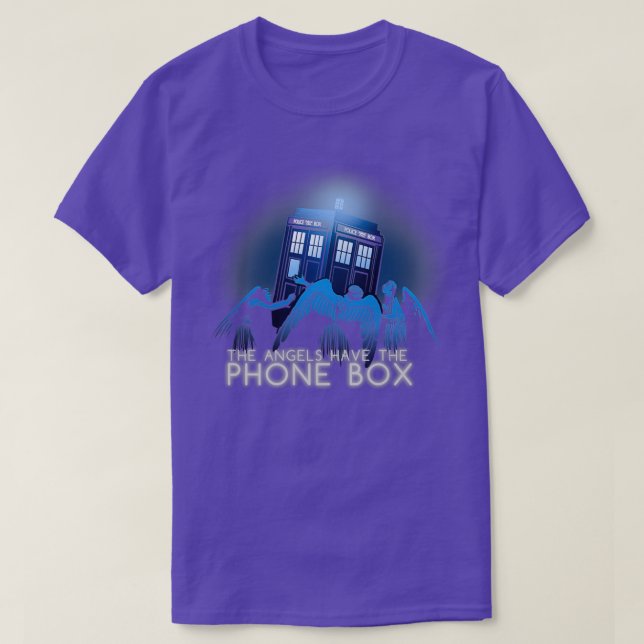 Änglar har Mobil Box Classic T Shirt (Design framsida)