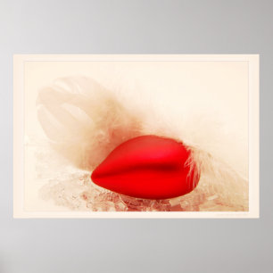 Änglar Heart Poster