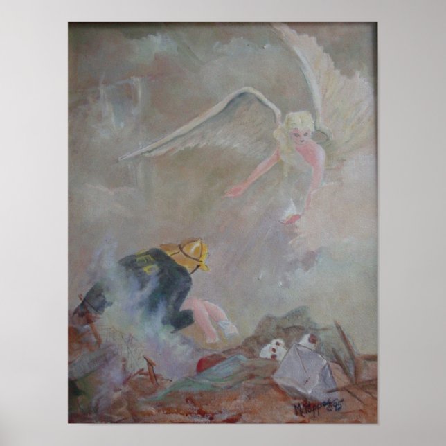 Änglar i arbete poster (Framsidan)