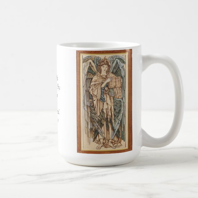 Änglar i hierarkin Cherubim, Burne Jones Kaffemugg (Höger)