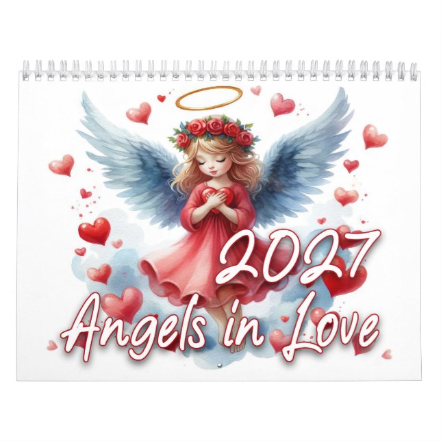 Änglar i kärlek 2027 kalender (Omslag)