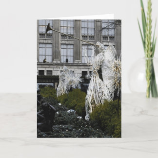 Änglar i Manhattan, NYC-julkort Helgkort