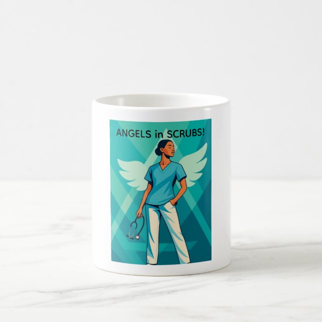 Änglar i operationsrock! Mugg (Center)