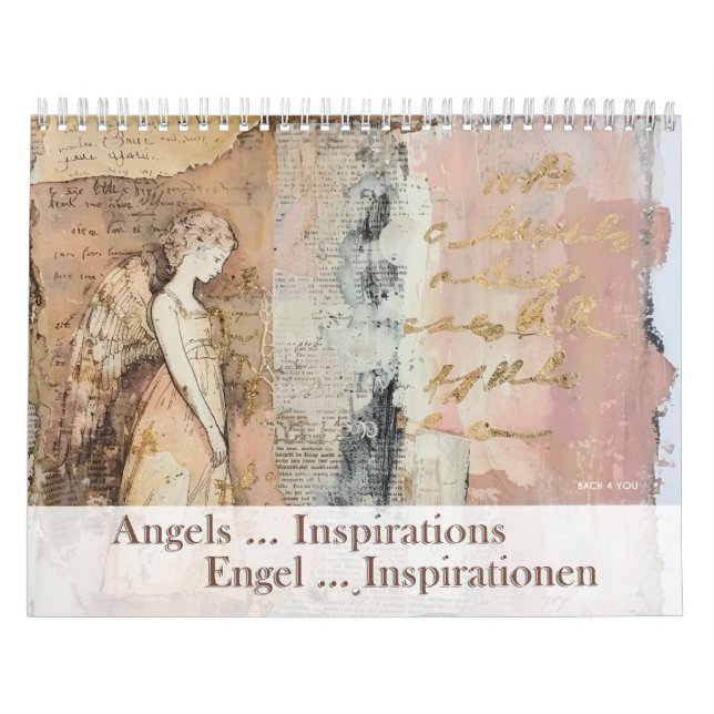 Änglar inspiration - Engelsk inspiration Kalender (Omslag)